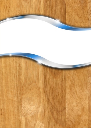 Wood and metal vertical background with white spaceの写真素材