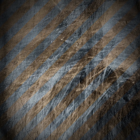 Blue and brown grunge wall texture with space for text or imageの写真素材