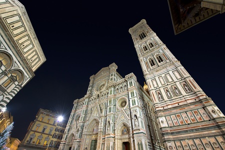 Cathedral of Santa Maria del Fiore in Florence, Tuscany Italy (1296-1436)の写真素材