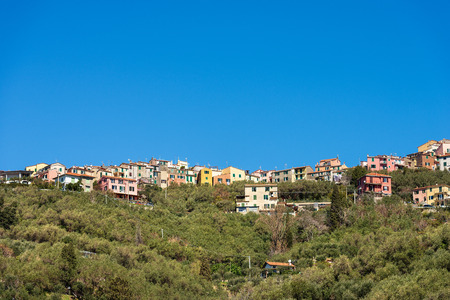 La Serra - Small village on the hills in the municipality of Lerici overlooking the gulf of La...