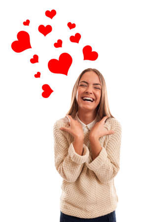 Happy to be your Valentine.の写真素材