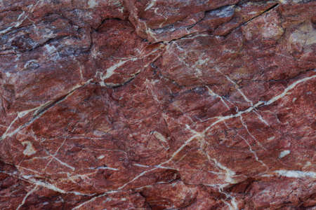 Red marble stone texture, nature abstract backgroundの写真素材