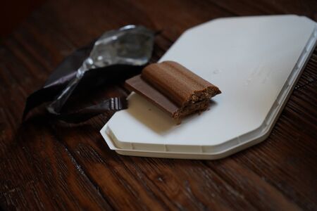 Delicious chocolate cookiesの写真素材