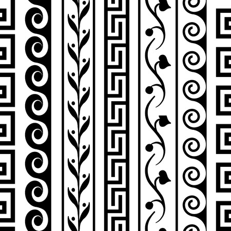 Vector antique seamless patternのイラスト素材