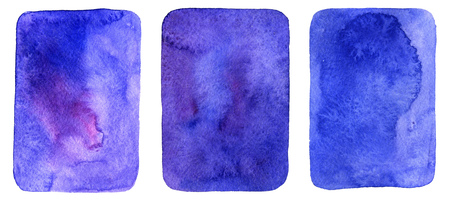 set of watercolor backgroundsの写真素材