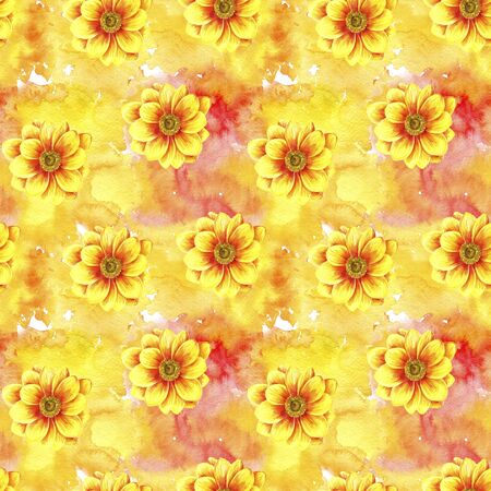 seamless watercolor backgroundの写真素材