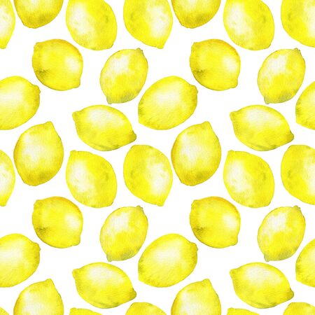 seamless pattern with lemonsの写真素材