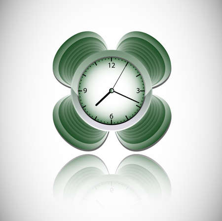 vector clock icon design isolated on a with backgroundのイラスト素材