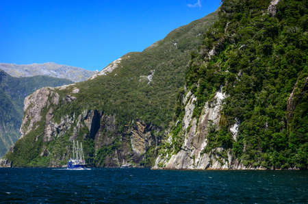 Milford Sound. Fiordland national park, New Zealandの写真素材