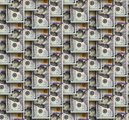 Dollars seamless background. High resolution seamless texture