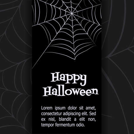 Halloween flyer designのイラスト素材