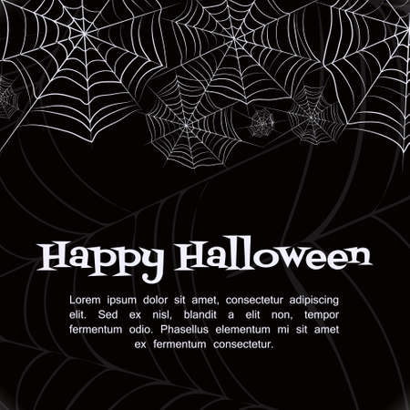 Halloween flyer designのイラスト素材