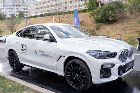 Galati, Romania - September 15, 2021: BMW X6 xdrive 40iのeditorial素材