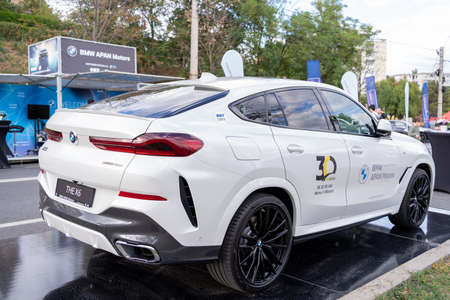 Galati, Romania - September 15, 2021: BMW X6 xdrive 40iのeditorial素材
