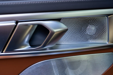 Galati, Romania - September 15, 2021: Bmw 8 Series 840d xdriveのeditorial素材