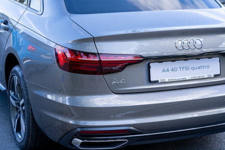 Galati, Romania - September 15, 2021: 2021 Audi A4 TFSI Quattroのeditorial素材