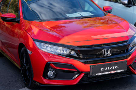Galati, Romania - September 15, 2021: 2021 Honda Civicのeditorial素材