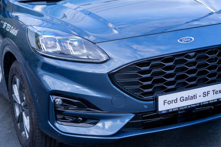 Galati, Romania - September 15, 2021: 2021 Kuga Ecoboost Hybrid SUVのeditorial素材