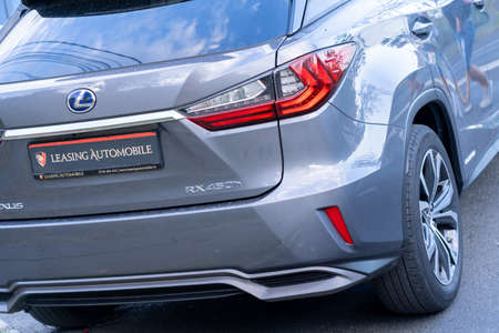 Galati, Romania - September 15, 2021: 2021 Lexus RX 450hのeditorial素材
