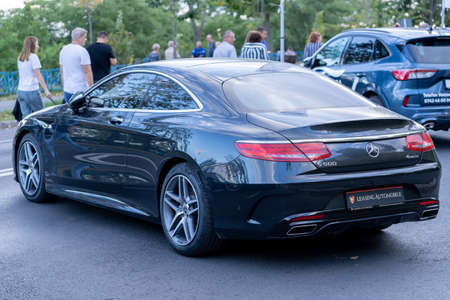 Galati, Romania - September 15, 2021: Mercedes S500 Coupeのeditorial素材