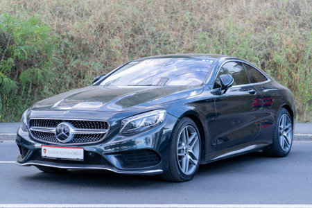 Galati, Romania - September 15, 2021: Mercedes S500 Coupeのeditorial素材