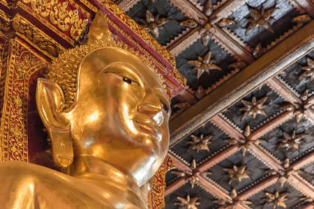 one of four direction gold budda imageの写真素材