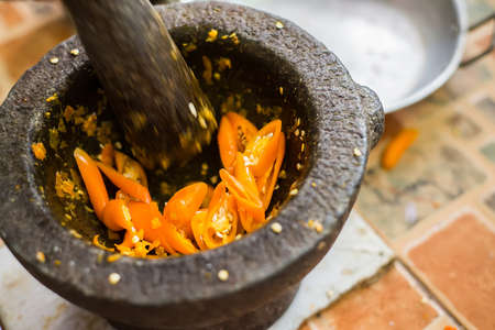 Chili low profileの写真素材