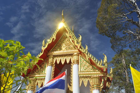 Buddhist temples in Thailandの写真素材