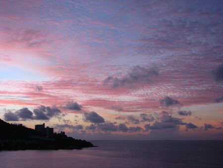 SE Asian sunsetの写真素材