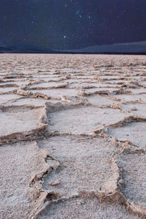 Twilight on the Salt Flats, Badwater, Death Valley