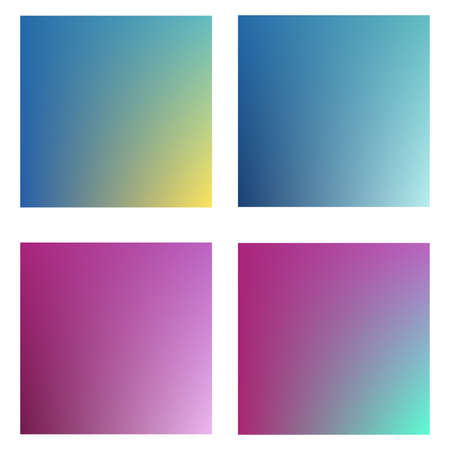 Collection of gradient and backgrounds for design vector illustration conceptのイラスト素材