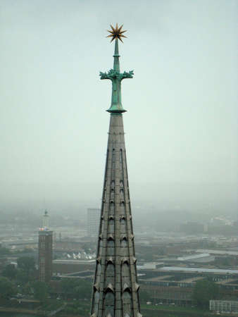 The Steeple of the Cologne Cathedralの写真素材
