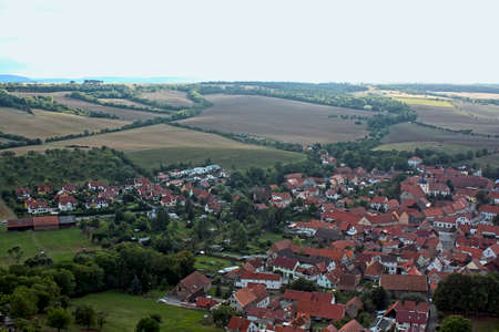 Typical german rural landscapeの写真素材