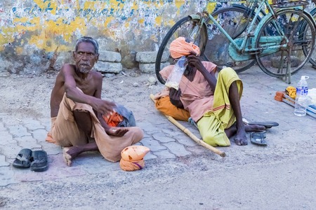 Rameswaram, Tamil Nadu, India - May 25, 2014. Full report about Rameswaram pilgrimage, religion Religious city ritualsのeditorial素材