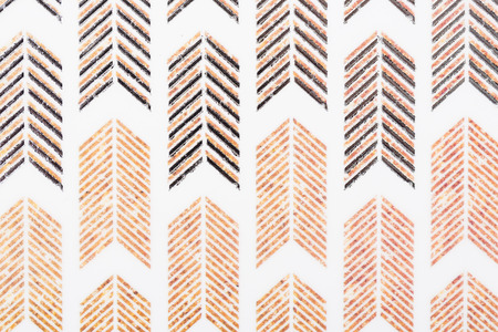 Concept abstract brown and white motif seamless pattern surface design. Repeatable motif with stylized motifs for fabric wrapping paper background.の写真素材