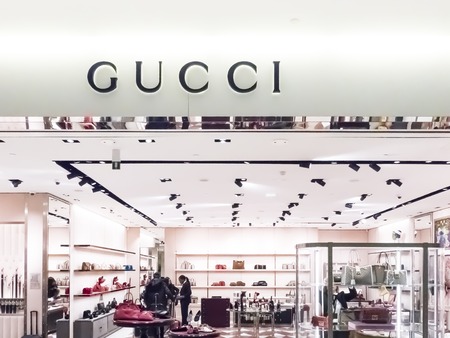 PARIS, FRANCE - NOVEMBER Circa, 2018. ROYAL QUARTZ store front in the mall in airport Charles de...