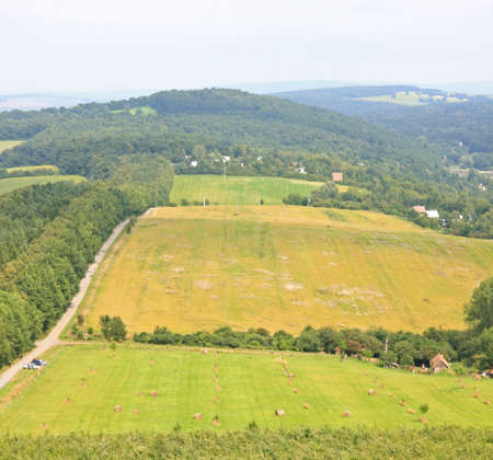 Landscape of south Moraviaの写真素材