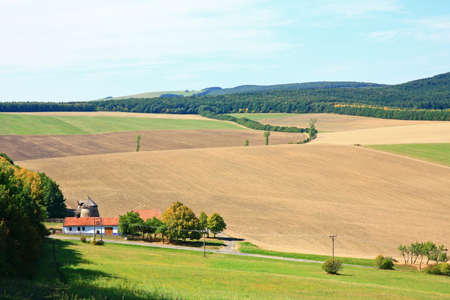 White Carpathians in Moravia, Czech Republicの写真素材