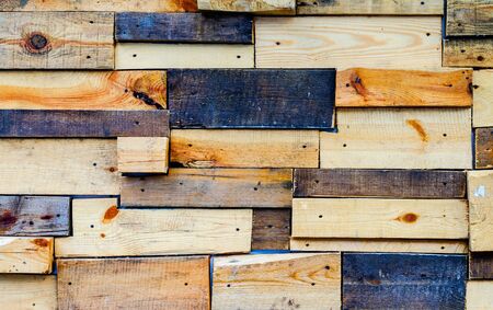 Wooden Panels Wall Texture Backgroundの写真素材
