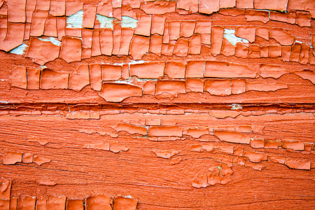 Old Painted Woodの写真素材