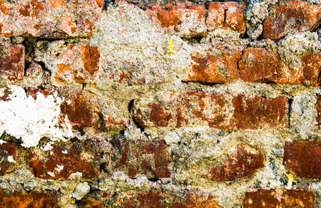 Cracked Wall Backgroundの写真素材
