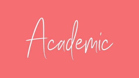 Academic, Calligraphy signature font, girly pinky background, Quote Conceptの写真素材