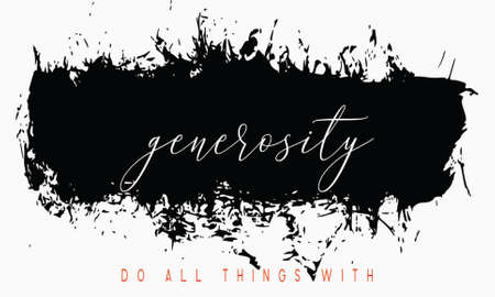 Black ink brush stroke on white background, grunge splatter stroke stains, grunge inspiring...