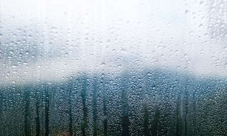 water drops on the glass, raindrops on the window, background