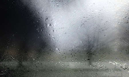Rain drops on the window. Raindrops on the glass. Rainy weather.