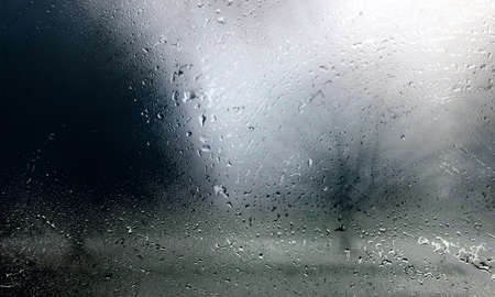 raindrops on the glass, close-up. High quality photo