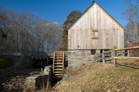 An old mill from the early 18th centuryのeditorial素材