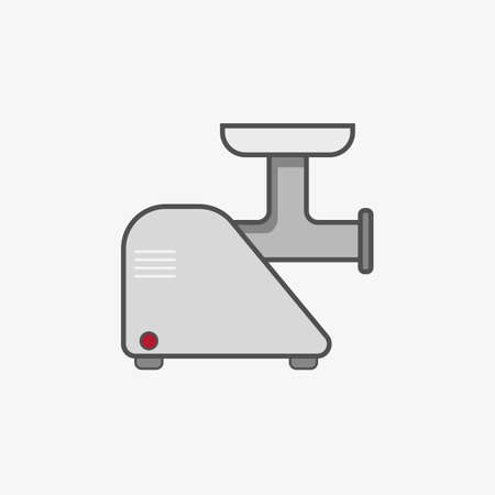 A simple icon for a meat grinder as unit of kitchen equipmentのイラスト素材