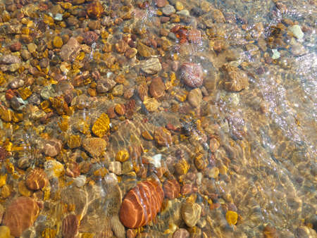 The stream beach
