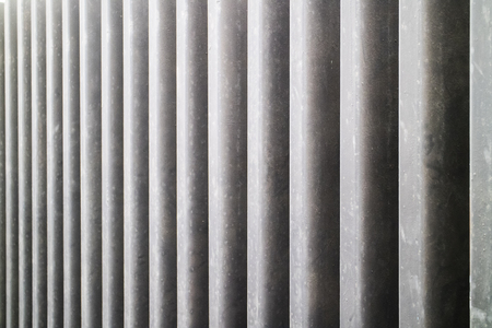Wall pattern with round concretesの写真素材